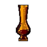 traditional antique vase game pixel art vector illustration