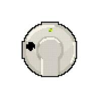 ceiling smoke detector game pixel art vector illustration