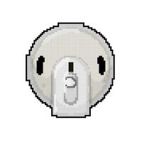 safety smoke detector game pixel art vector illustration