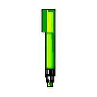 school highlighter game pixel art vector illustration