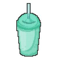 water sippy cup game pixel art vector illustration