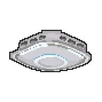 alarm smoke detector game pixel art vector illustration