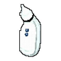 baby nasal aspirator game pixel art vector illustration