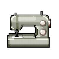 needle sew machine game pixel art vector illustration