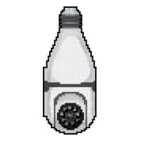 equipment security camera cctv game pixel art vector illustration