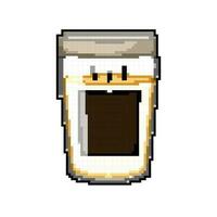 jar scented candle game pixel art vector illustration