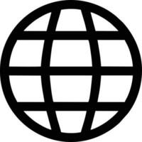 Globe planet earth icon symbol vector image