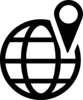 Globe planet earth icon symbol vector image