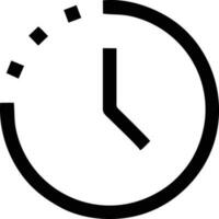 Clock icon symbol design image. Illustration of the alarm watch time isolated vector image. EPS 10