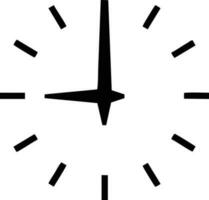 Clock icon symbol design image. Illustration of the alarm watch time isolated vector image. EPS 10