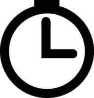 Clock icon symbol design image. Illustration of the alarm watch time isolated vector image. EPS 10