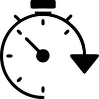 Clock icon symbol design image. Illustration of the alarm watch time isolated vector image. EPS 10