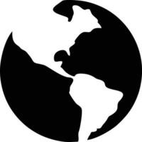 Globe planet earth icon symbol vector image