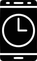 Clock icon symbol design image. Illustration of the alarm watch time isolated vector image. EPS 10