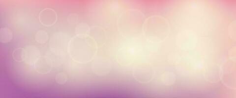 Abstract background with blur bokeh light effect. Modern colorful circular blur light backdrop. Vector illustration