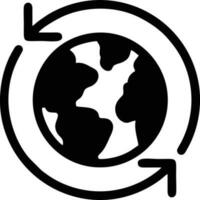 Globe planet earth icon symbol vector image