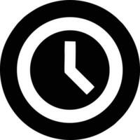 Clock icon symbol design image. Illustration of the alarm watch time isolated vector image. EPS 10