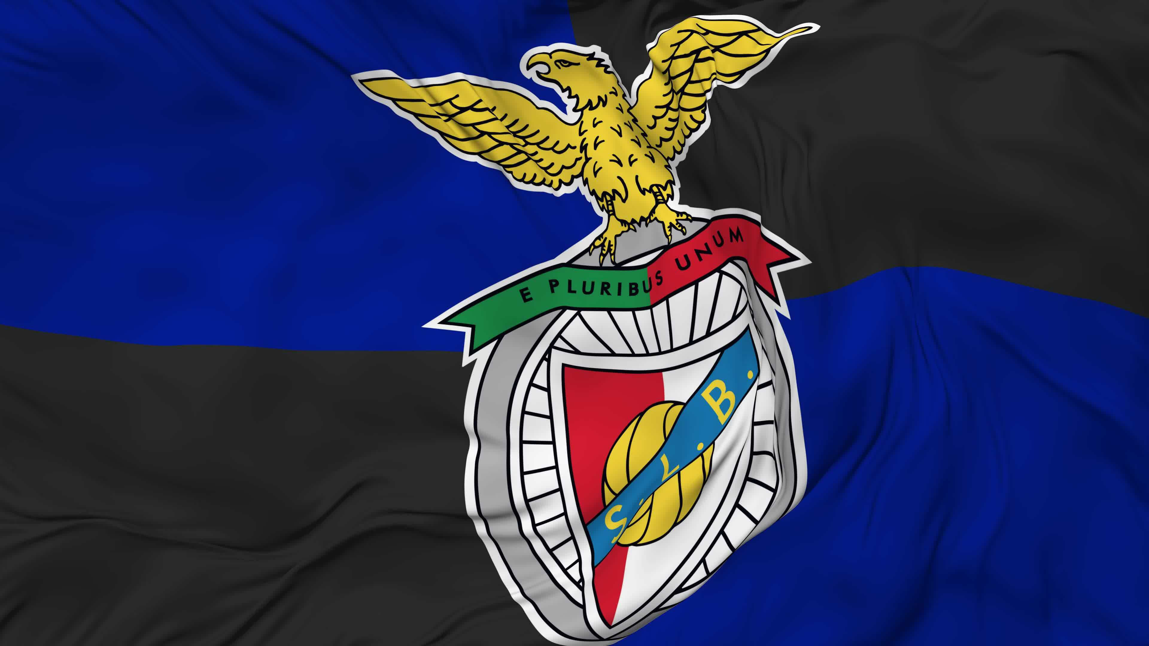 Close-up Da Bandeira De Ondulação Com S L Logotipo Do Clube Do Futebol De  Benfica Imagem de Stock Editorial - Ilustração de têxtil, sinal: 85008869