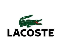 Lacoste Brand Logo Symbol Design Clothes Fashion Vector Illustration