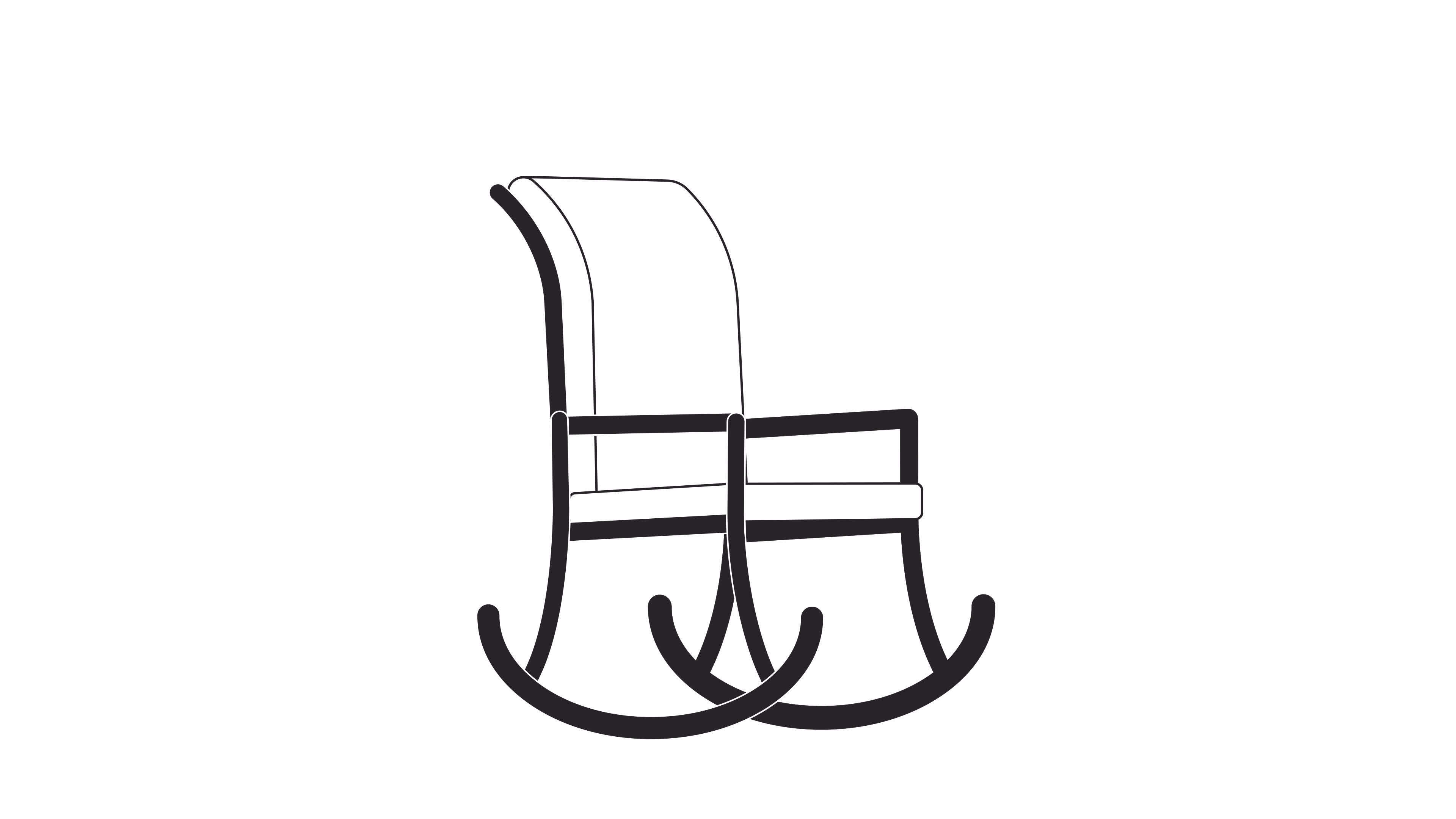 Rocking chair video top