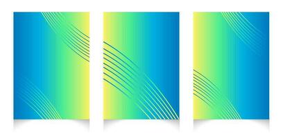 Abstract wavy background design and colourful background template. vector