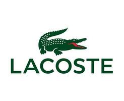 Lacoste Brand Symbol Logo Design Clothes Fashion Vector Illustration