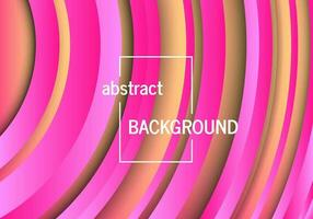 Geometric pink background with abstract circles shapes vector