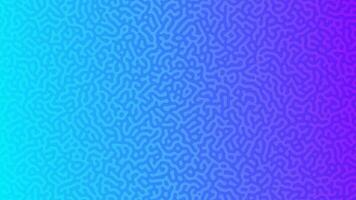 Blue Turing reaction gradient background. Abstract diffusion pattern with chaotic shapes. Vector illustration.