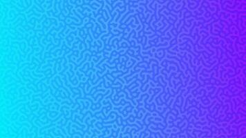 Blue Turing reaction gradient background. Abstract diffusion pattern with chaotic shapes. Vector illustration.