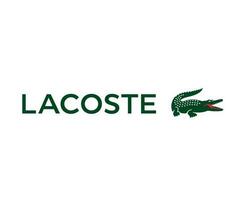 lacoste logo marca símbolo con nombre diseño ropa Moda vector ilustración