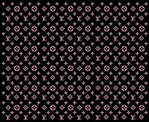 Louis Vuitton Logo Pink Background Brand Symbol Design Clothes Fashion  Vector Illustration 23871696 Vector Art at Vecteezy