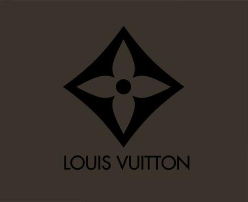 Louis Vuitton Brand Logo Name White Symbol Design Clothes Fashion Vector  Illustration With Black Background 23871629 Vector Art at Vecteezy