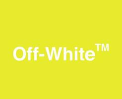 Off-White Logo Brand Symbol White Design Clothes Icon Abstract Vector  Illustration With Black Background 23871734 Vector Art at Vecteezy