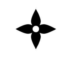 Luis Vuitton marca logo Moda negro diseño símbolo ropa vector ilustración