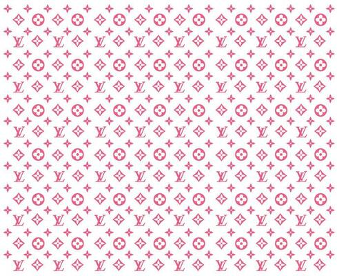 LV pink, pattern, pink, HD phone wallpaper