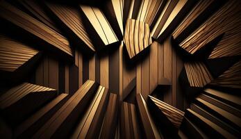 Abstract glowing wood style concept digital background photo