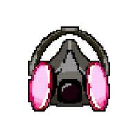 safety respirator mask game pixel art vector illustration