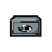 money safe game pixel art vector illustration