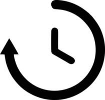 Clock icon symbol design image. Illustration of the alarm watch time isolated vector image. EPS 10