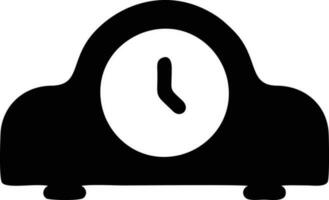 Clock icon symbol design image. Illustration of the alarm watch time isolated vector image. EPS 10