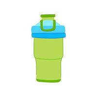 drink protein shaker cartoon vector illustration