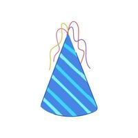 holiday party hat cartoon vector illustration