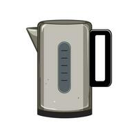 kitchen electric kettle cartoon vector illustration