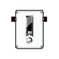 equipment water boiler game pixel art vector illustration