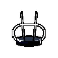 video tv antenna game pixel art vector illustration