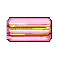 pen pencil case game pixel art vector illustration