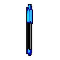 tool pen game pixel art vector illustration