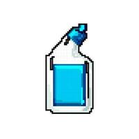 bathroom toilet cleaner game pixel art vector illustration