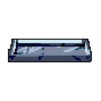 healthy marble tray game pixel art vector illustration