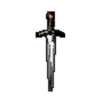 war medieval weapon game pixel art vector illustration